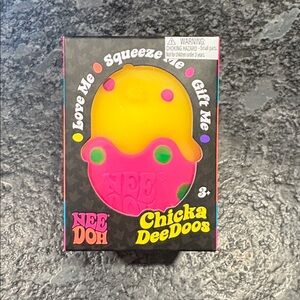 Chicka DeeDoos Squeeze Toy - Pink & Yellow